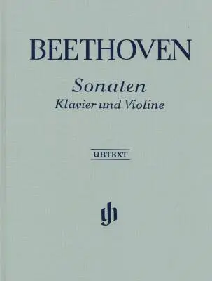 G. Henle Verlag - Violin Sonatas Complete - Beethoven - Violin/Piano - Hardcover