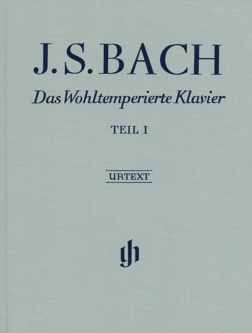 The Well-Tempered Clavier (Revised Edition), Volume 1 - Bach - Piano - Hardcover