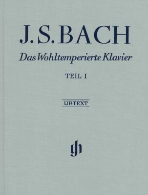 The Well-Tempered Clavier (Revised Edition), Volume 1 - Bach - Piano - Hardcover