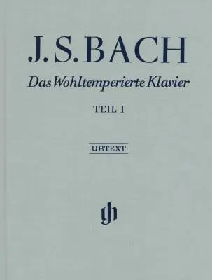 G. Henle Verlag - The Well-Tempered Clavier (Revised Edition), Volume 1 - Bach - Piano - Hardcover