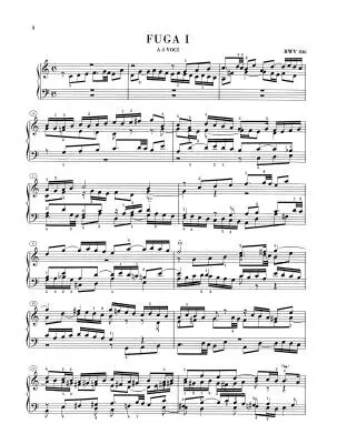 The Well-Tempered Clavier (Revised Edition), Volume 1 - Bach - Piano - Hardcover