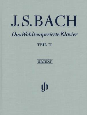 The Well-Tempered Clavier (Revised Edition), Volume 2 - Bach - Piano - Hardcover