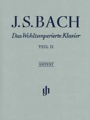 G. Henle Verlag - The Well-Tempered Clavier (Revised Edition), Volume 2 - Bach - Piano - Hardcover