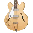Casino Semi-Hollow Electric Guitar with Gigbag - Natural (Left Handed)
