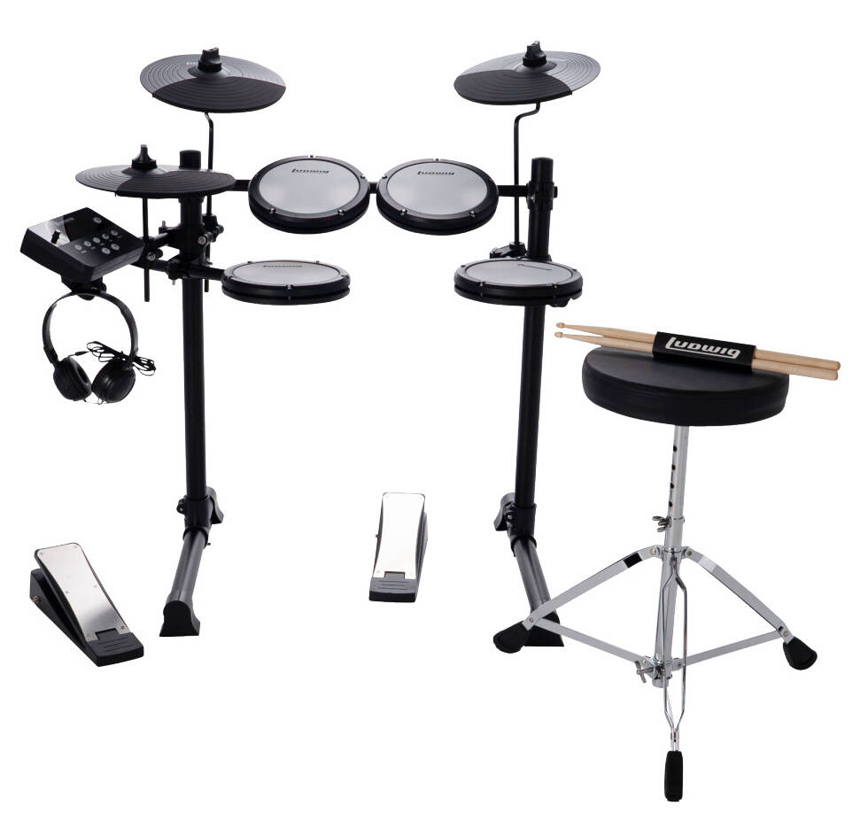 Edge 8-Piece Electronic Drum Set