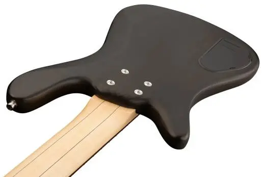 RockBass Streamer Standard 5-String Bass Guitar with Gig Bag - Nirvana Black Transparent Satin