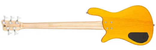 RockBass Streamer Standard 5-String Bass Guitar with Gig Bag - Honey Violin Transparent Satin