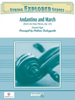 Alfred Publishing - Andantino and March - Elgar/Dabczynski - String Orchestra - Score - Gr. 2