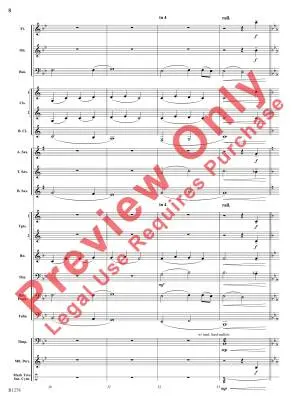 In Quiet Times - Swearingen - Concert Band - Score - Gr. 1.5