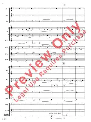 In Quiet Times - Swearingen - Concert Band - Score - Gr. 1.5