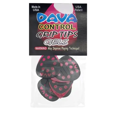 Dava - Grip Tip Gel Guitar Picks (6 Pack)