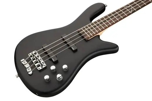 RockBass Artist Line Robert Trujillo 4-String Bass Guitar with Gig Bag - Solid Black Satin