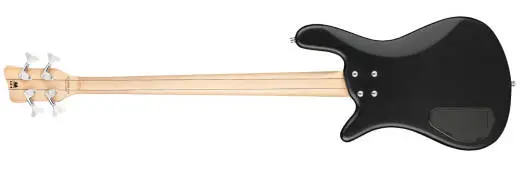 RockBass Artist Line Robert Trujillo 4-String Bass Guitar with Gig Bag - Solid Black Satin