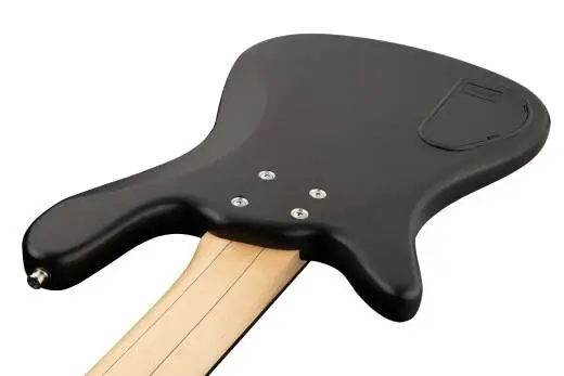 RockBass Streamer Standard 5-String Fretless Bass Guitar with Gig Bag - Nirvana Black Transparent Satin