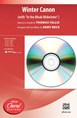Alfred Publishing - Winter Canon - Tallis/Beck - CD