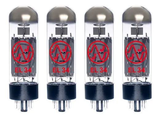 JJ Electronic - EL34 Power Tube (Matched Quartet)