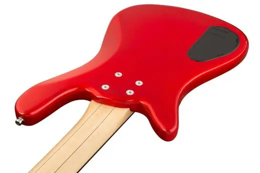 RockBass Streamer LX 5-String Bass Guitar with Gig Bag - Red Metallic