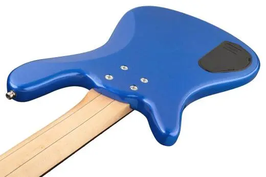 RockBass Streamer LX 5-String Bass Guitar with Gig Bag - Blue Metallic