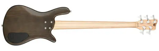 RockBass Streamer Standard Left-Handed 5-String Bass Guitar with Gig Bag - Nirvana Black Transparent Satin