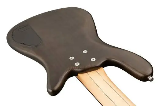 RockBass Streamer Standard Left-Handed 5-String Bass Guitar with Gig Bag - Nirvana Black Transparent Satin