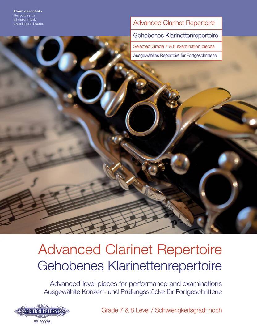 Advanced Clarinet Repertoire (Gr. 7 and 8) - Book
