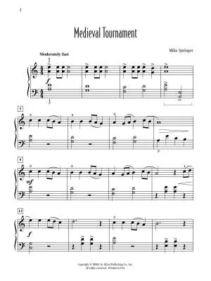 Medieval Tournament - Springer - Piano - Sheet