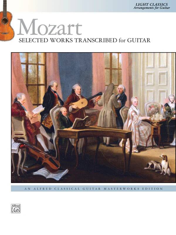 Selected Works Transcribed for Guitar - Mozart/Wallach - Classical Guitar - Book