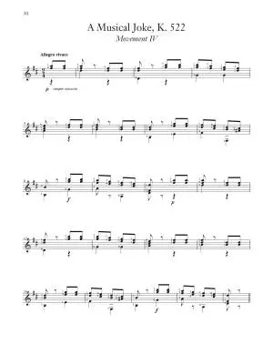 Selected Works Transcribed for Guitar - Mozart/Wallach - Classical Guitar - Book