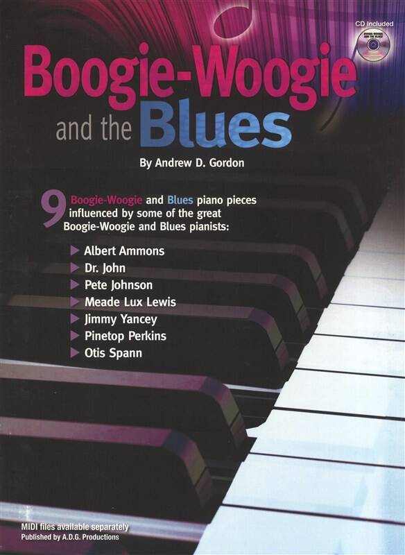 Boogie-Woogie and the Blues - Gordon - Piano - Book/CD