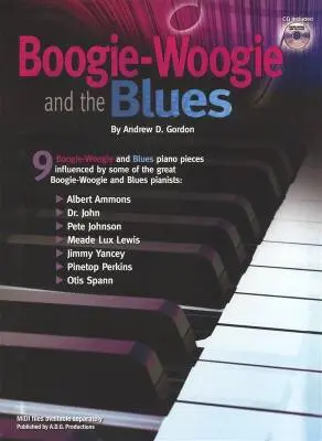 ADG Productions - Boogie-Woogie and the Blues - Gordon - Piano - Book/CD