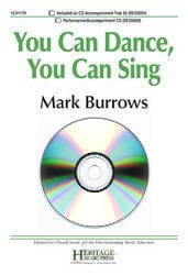 You Can Dance, You Can Sing - Burrows - 2pt Performance/Accompaniment CD