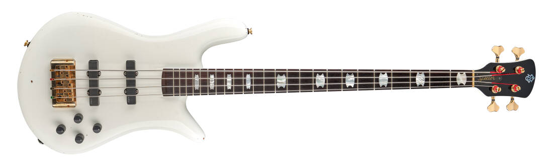 Doug Wimbish Euro 4 Signature Bass Guitar - Aged White