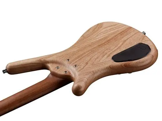 Teambuilt Pro Series Corvette $$ 5-String Bass Guitar with Gig Bag - Natural Transparent Satin