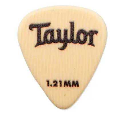 "Taylor Guitars - Premium DarkTone Ivoroid 351 Guitar Picks, 1.21mm, 6-Pack"