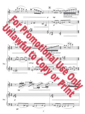 Flute Concerto No. 2 - Leshnoff  - Flute/Piano - Sheet