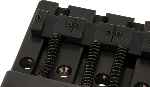 HiMass 4-String Bass Bridge Assembly with Brass Saddles