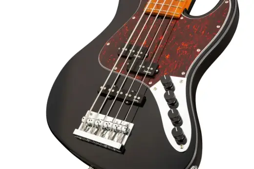 MetroExpress 21-Fret Hybrid P/J 5-String Bass with Gigbag - Black