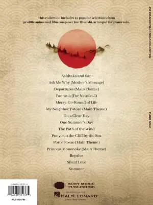 Joe Hisaishi Piano Solo Collection - Book