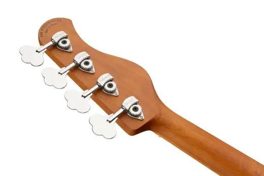 MetroExpress 21-Fret Hybrid P/J 4-String Bass with Gigbag - Black (Left Handed)