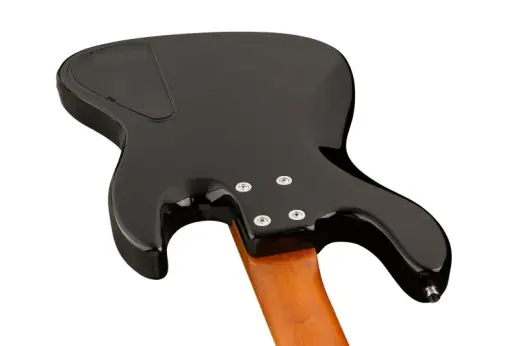 MetroExpress 21-Fret Hybrid P/J 4-String Bass with Gigbag - Black (Left Handed)