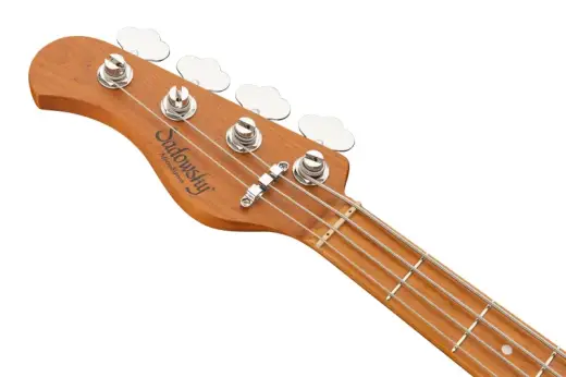 MetroExpress 21-Fret Hybrid P/J 4-String Bass with Gigbag - Black (Left Handed)