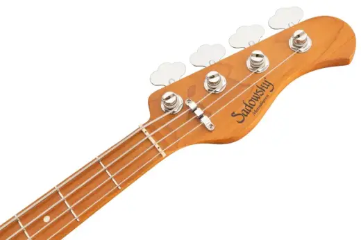 MetroExpress 21-Fret Hybrid P/J 4-String Bass with Gigbag - Black