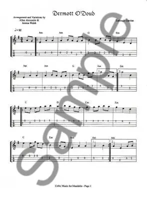 Celtic Music for Mandolin - Alexander/Walsh - Mandolin - Book/Audio Online