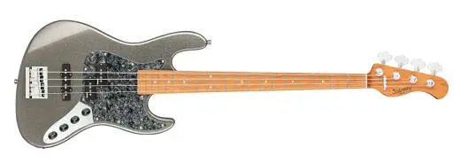 Sadowsky Guitars - MetroExpress 21-Fret Hybrid P/J 4-String Bass with Gigbag - Silver Metallic