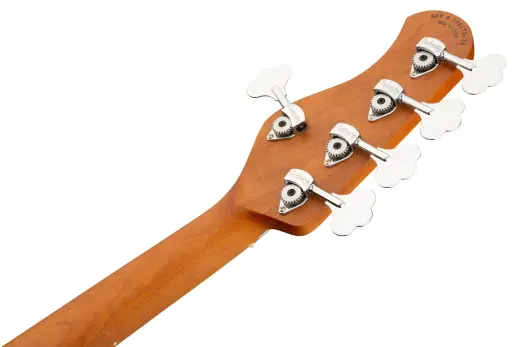 MetroExpress 21-Fret Hybrid P/J 5-String Bass with Gigbag - Candy Apple Red Metallic