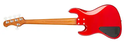 MetroExpress 21-Fret Hybrid P/J 5-String Bass with Gigbag - Candy Apple Red Metallic