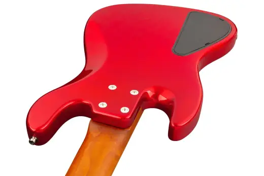 MetroExpress 21-Fret Hybrid P/J 5-String Bass with Gigbag - Candy Apple Red Metallic