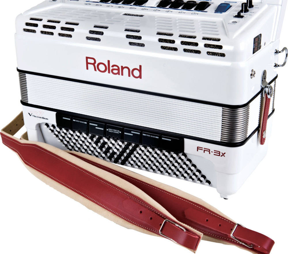 Roland VAccordion FR3X White Long & McQuade