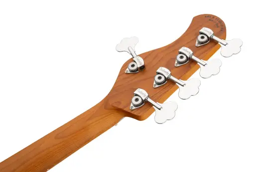 MetroExpress 21-Fret Hybrid P/J 5-String Bass with Gigbag - Champagne Metallic