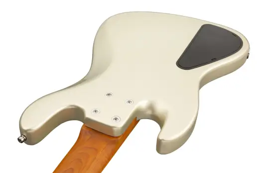 MetroExpress 21-Fret Hybrid P/J 5-String Bass with Gigbag - Champagne Metallic